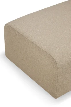 Voetenbank Bulky almond
