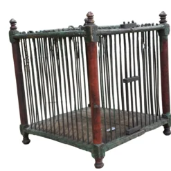 Vogelkooi hout oud uniek