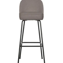 Vogue barstoel 80 cm boucle nougat