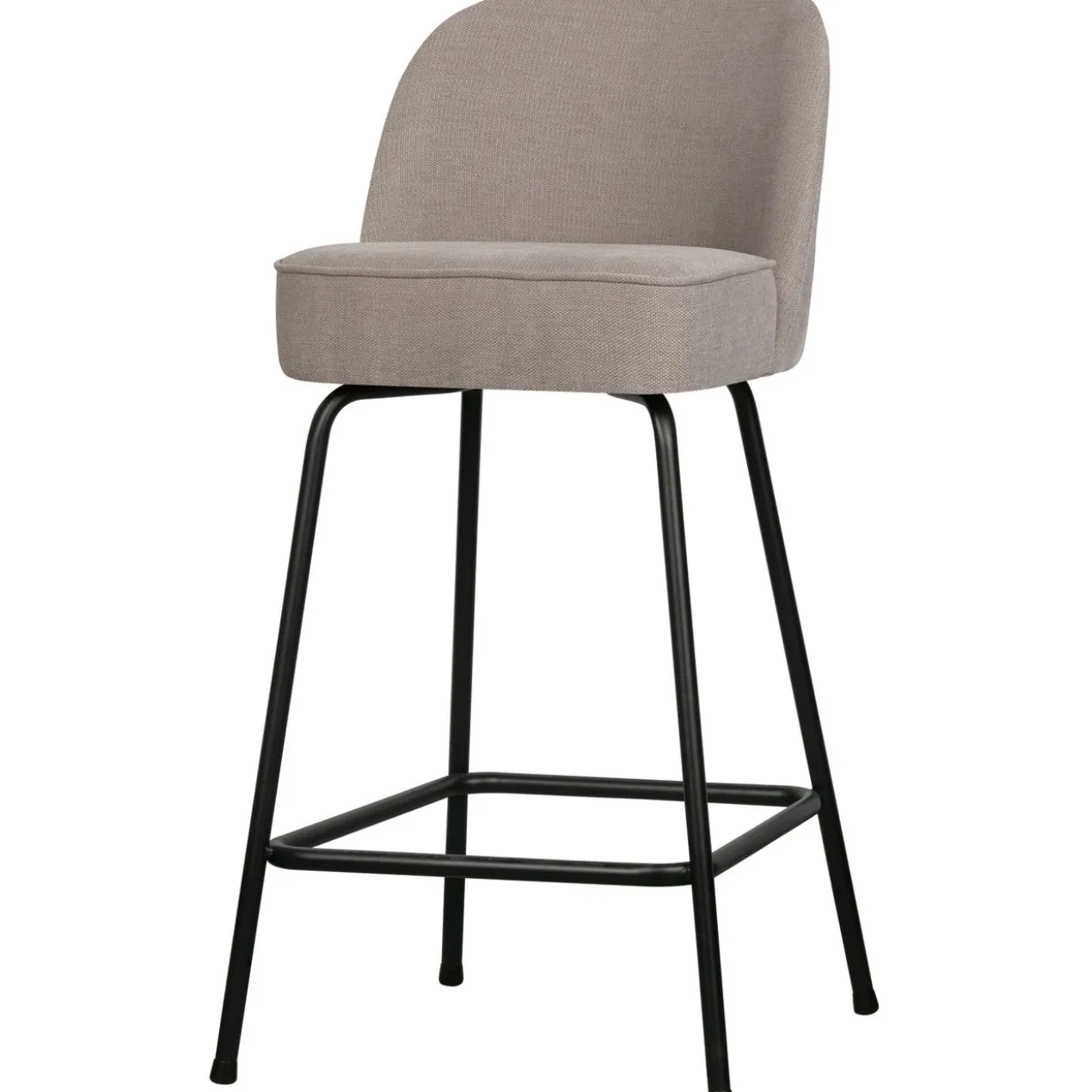 Vogue barstoel 65 cm geweven stof zand
