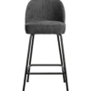 Vogue barstoel 65 cm structure velvet mountain