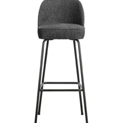 Vogue barstoel 80 cm structure velvet mountain