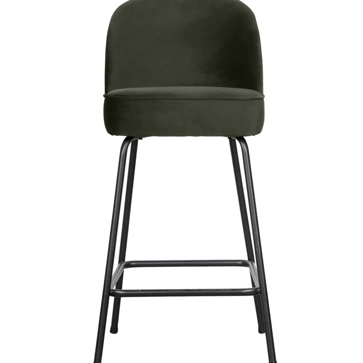 Vogue barstoel 65 cm velvet donkergroen