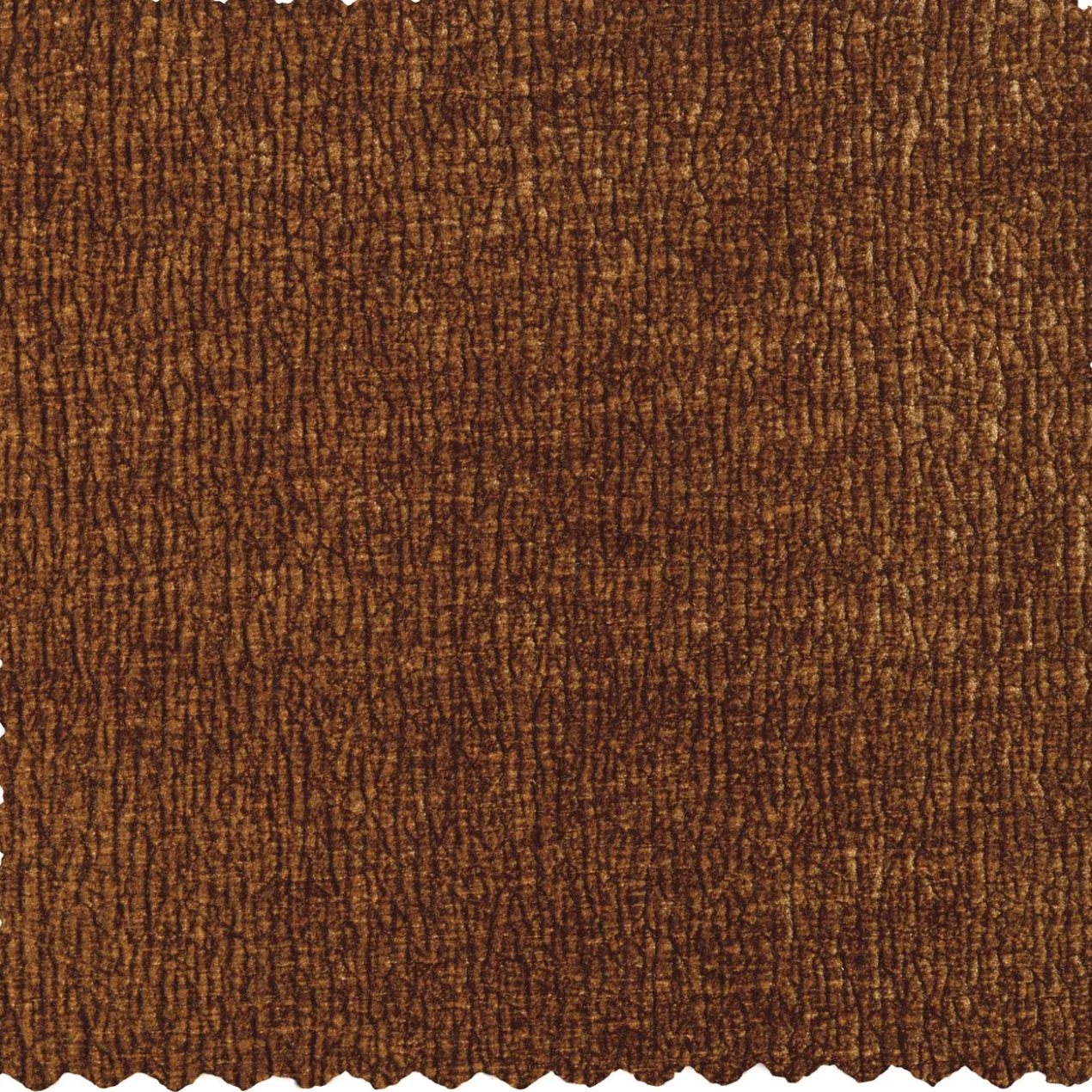 Vogue eetbank 3d chenille middenbruin