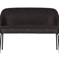 Vogue eetbank ecoleer zwart