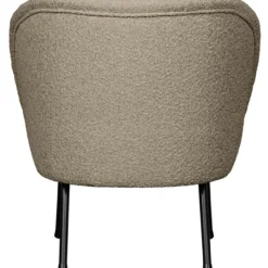 Vogue fauteuil boucle beige