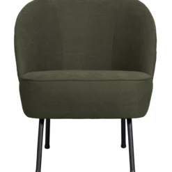 Vogue fauteuil geweven stof warm groen