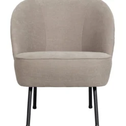 Vogue fauteuil geweven stof zand