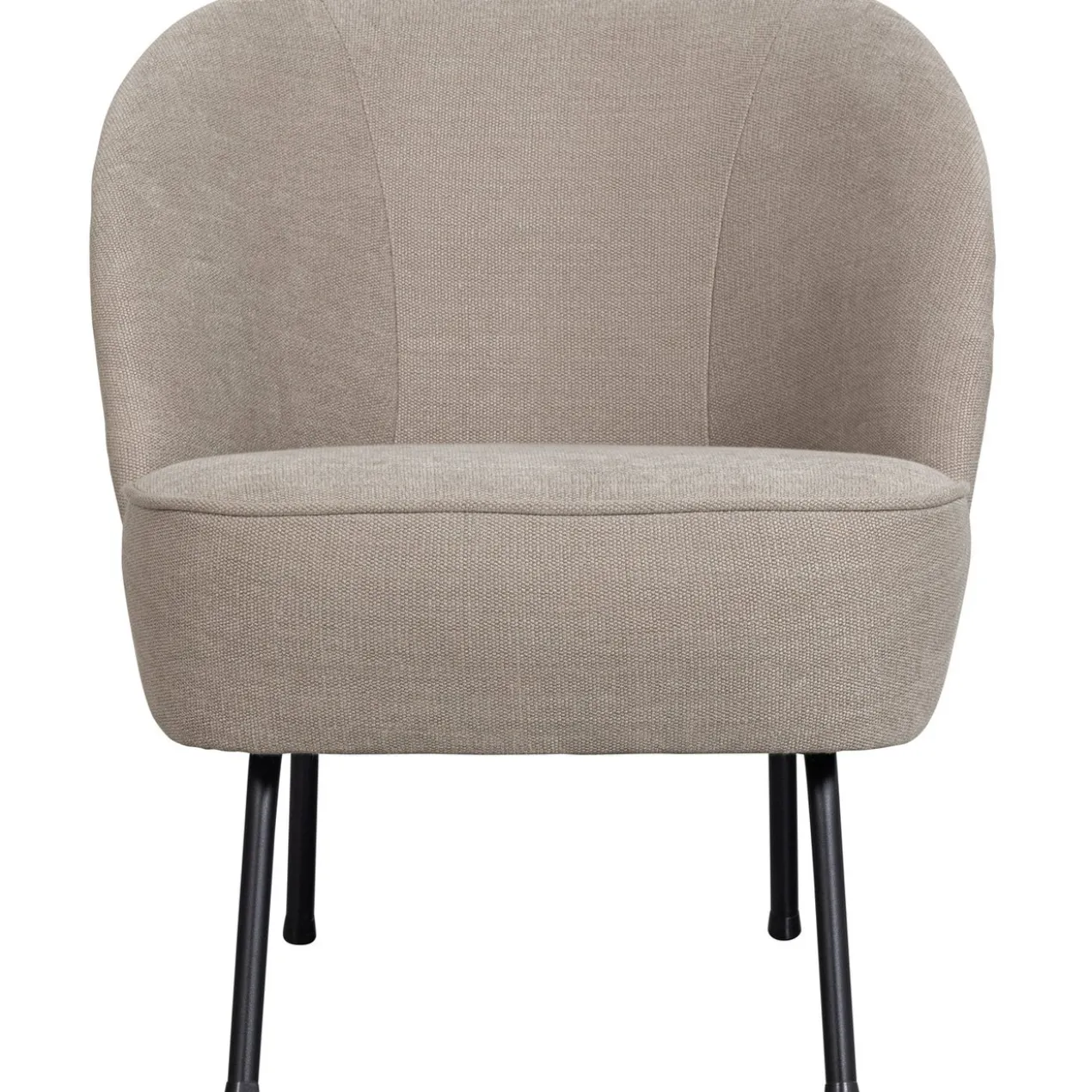 Vogue fauteuil geweven stof zand