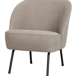 Vogue fauteuil geweven stof zand