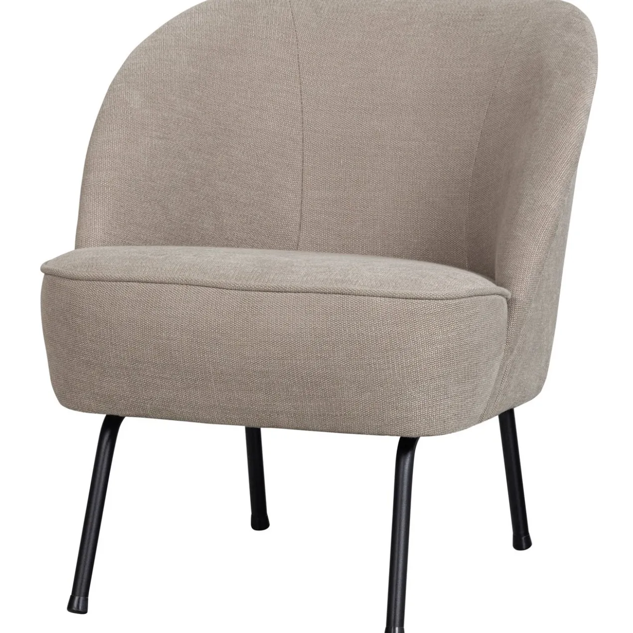 Vogue fauteuil geweven stof zand