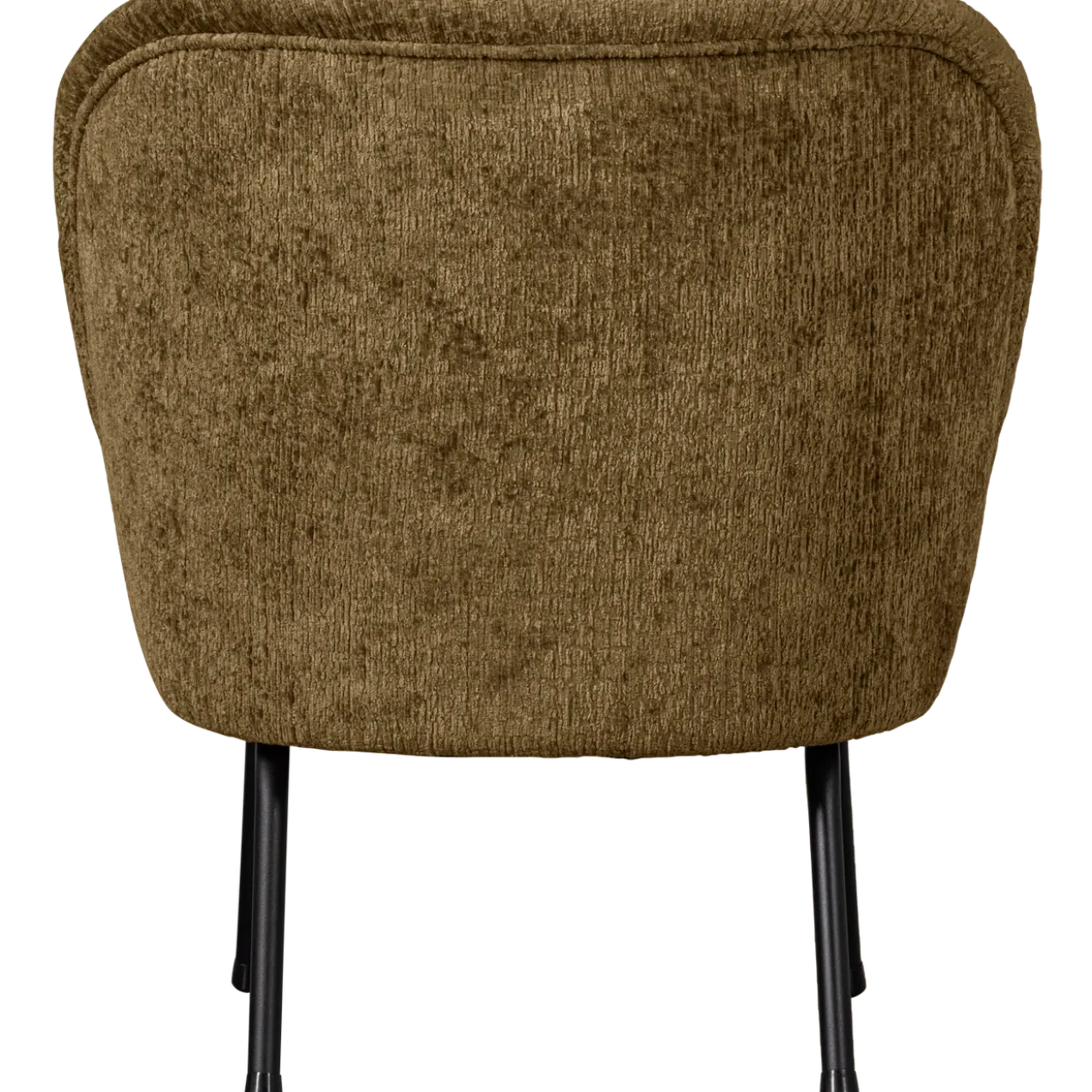 Vogue fauteuil structure velvet brass