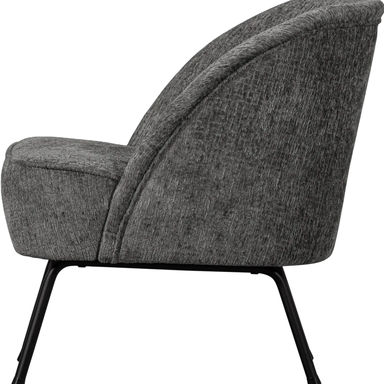 Vogue fauteuil structure velvet mountain
