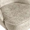 Vogue fauteuil structure velvet wheatfield