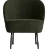 Vogue fauteuil velvet donkergroen