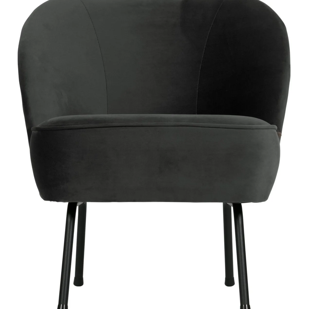 Vogue fauteuil velvet zwart