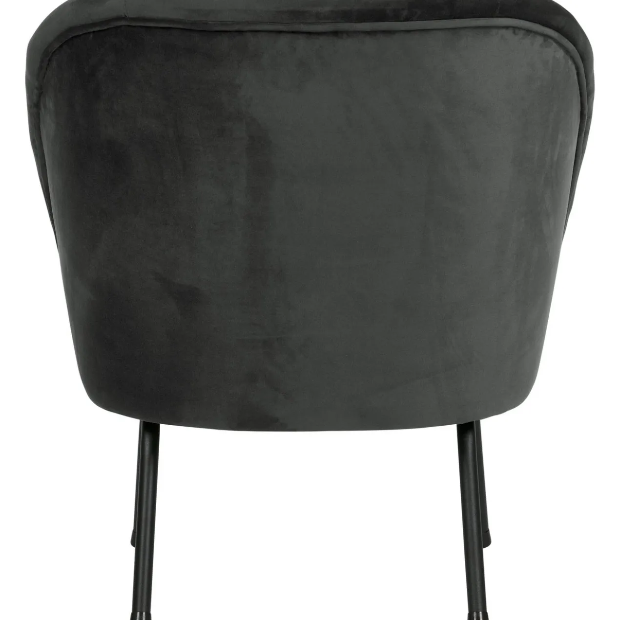 Vogue fauteuil velvet zwart