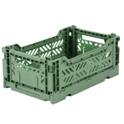 Vouwkratje Mini selectie groen Almond