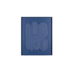 Wall art august navy blue