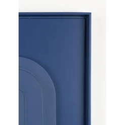 Wall art august navy blue