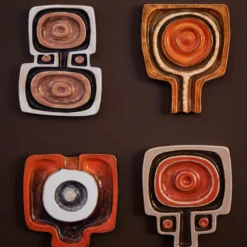 Wall art ceramic bouquet