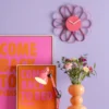 Wall clock Arkis iron bright blue