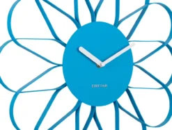 Wall clock Arkis iron bright blue