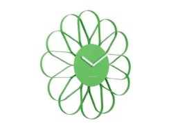 Wall clock Arkis iron bright green
