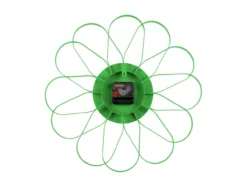 Wall clock Arkis iron bright green