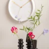 Wall clock Belle Numbers metal white