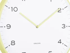 Wall clock Circus Rings matcha green
