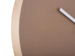 Wall clock Colour Splash brown