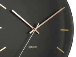 Wall clock Globe black, Design Armando Breeveld