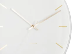 Wall clock Globe white, Design Armando Breeveld