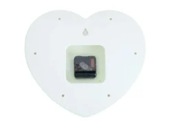 Wall clock Heart Candy soft green