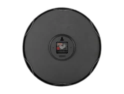 Wall clock Lined Numbers bright orange