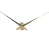 Wall clock Little Big Time alu gold plated