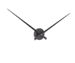 Wall clock Little Big Time alu black