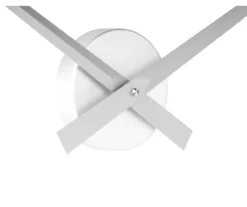 Wall clock Little Big Time alu silver