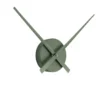 Wall clock Little Big Time Mini metallic jungle green