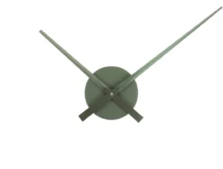 Wall clock Little Big Time Mini metallic jungle green