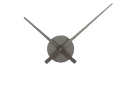 Wall clock Little Big Time Mini metallic dark grey