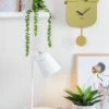 Wall clock Modern Cuckoo ABS bright green