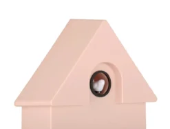 Wall clock Modern Cuckoo ABS soft pink