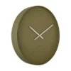 Wall clock Mr. Green numbers large, moss green