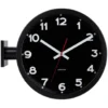 Wall clock New Classic Double Sided black