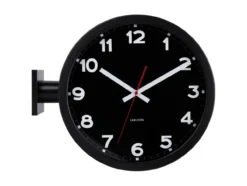 Wall clock New Classic Double Sided black
