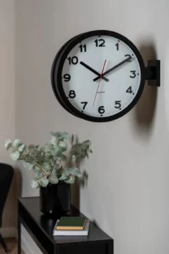 Wall clock New Classic Double Sided white