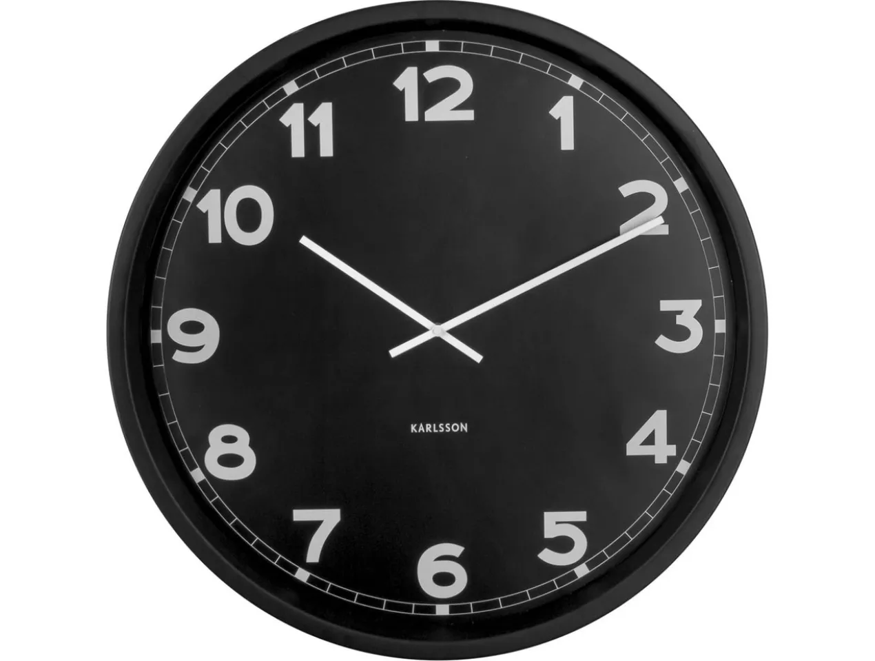 Wall clock New Classic large black
