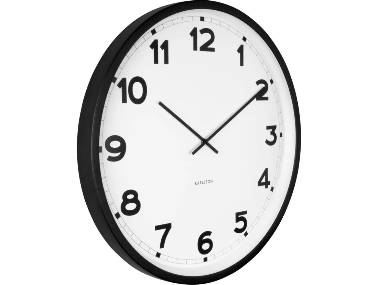 Wall clock New Classic large white